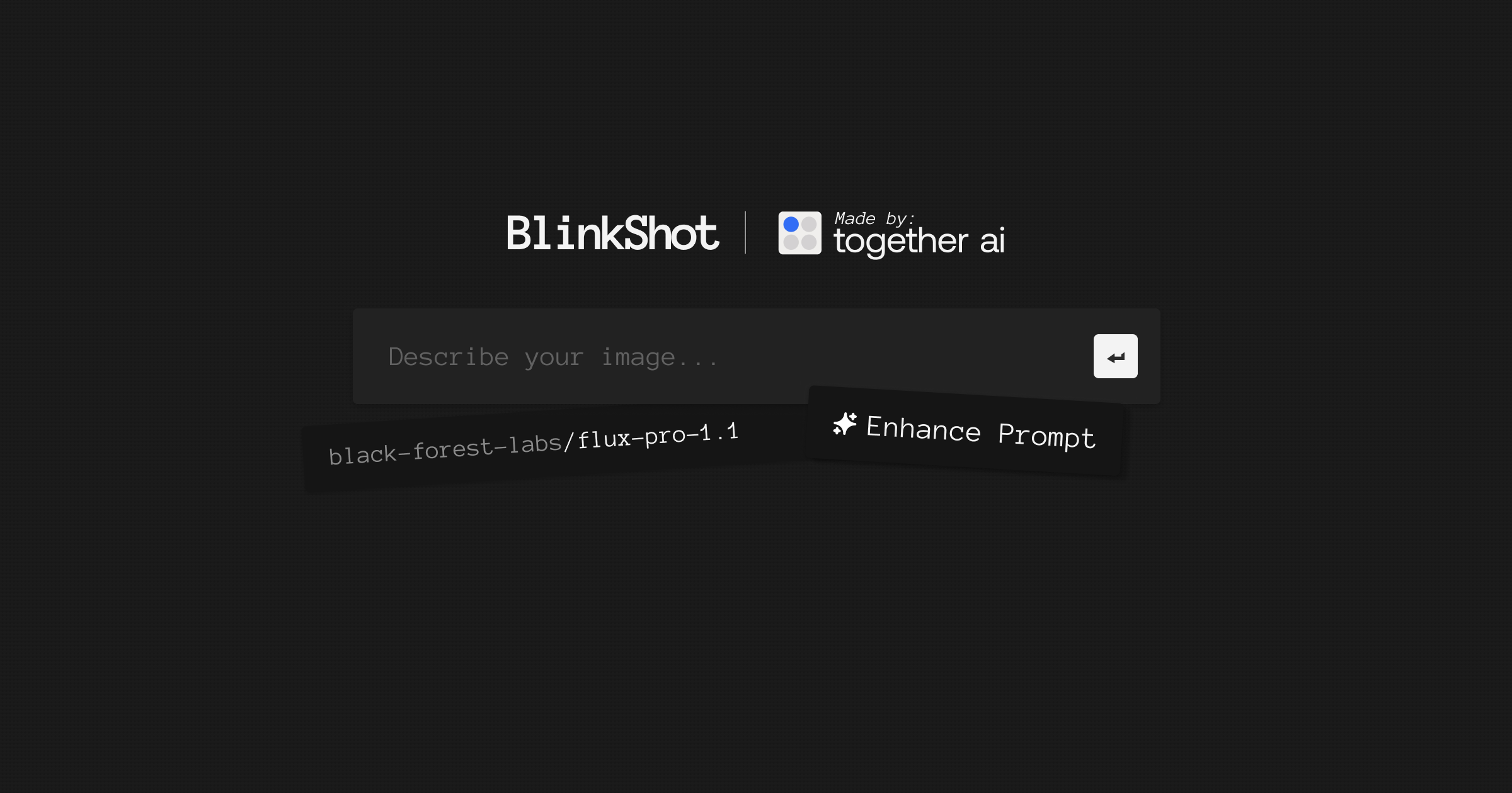 BlinkShot ? Real-Time AI Image Generator